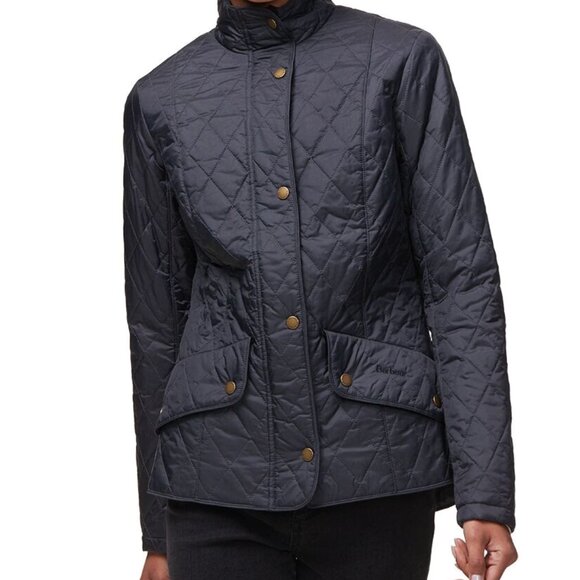 Barbour Flyweight Calvary Quilted Jacket Navy Size 6 (UK 10) NWT - Picture 13 of 13